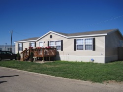 Sample home at Westfork Mobile Home Park