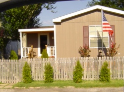 Sample home at Westfork Mobile Home Park